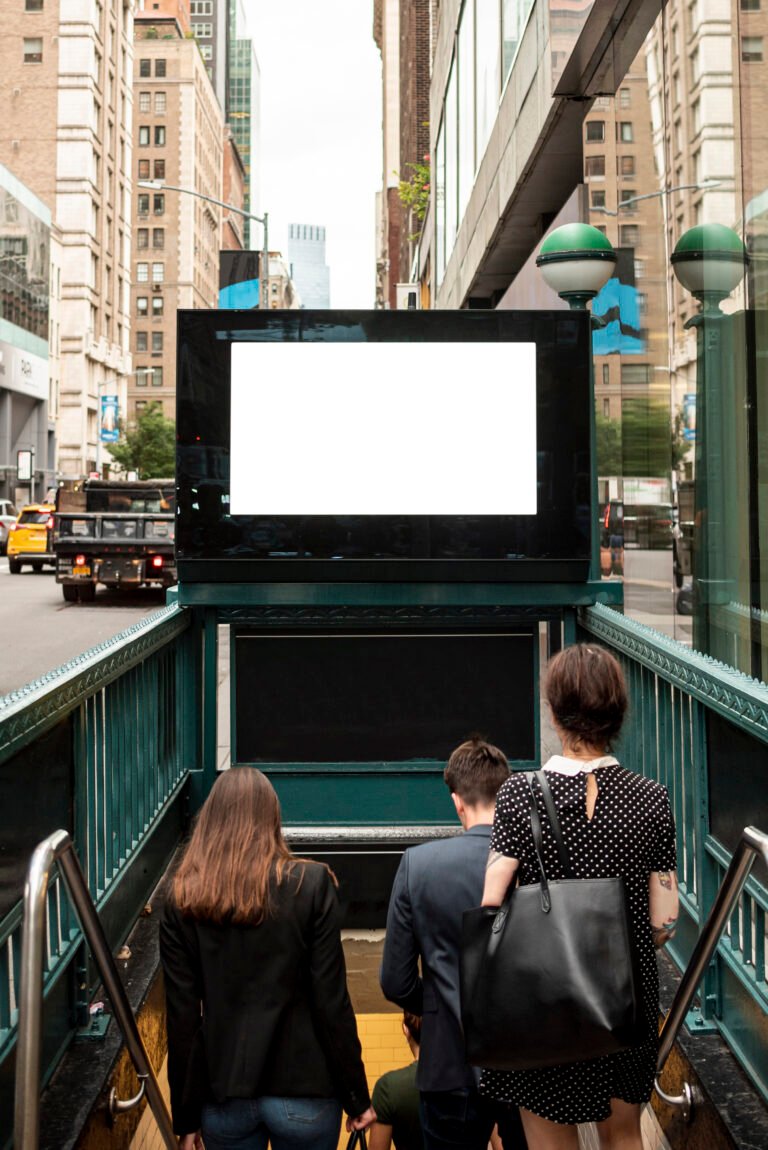 mock-up-billboard-metro-entrance